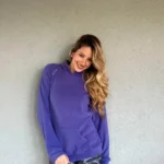 Buzo Basic con capucha micropolar 1051'42 purpura