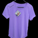 Remera Basic microperforada 9055'3 lila fuerte