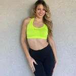 Top Clásico espalda deportiva 1153'21 amarillo