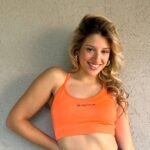 Top de bretel Basic 1101'21 naranja fluor