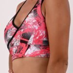 Top Pia cruzado adelante 1105'2 fucsia