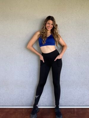 Calza Mica cintura alta con bolsillo  7777'1 francia