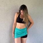 Short pollera basic 3016'21 verde