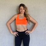 Top Clásico espalda deportiva 1153'21 naranja