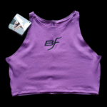 Crop Top Big Fine 1110'21 violeta claro