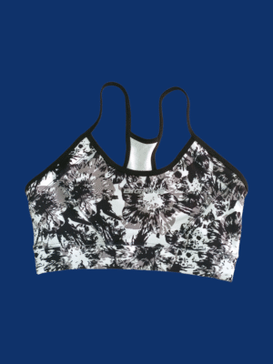 Top estrella 1109'2 blanco c/negro