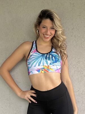 Top Luz con recortes 1103'2 blanco c/celeste