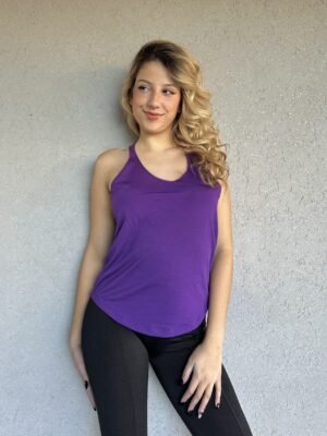 Sudadera Big Fine microperforada 6052'3 violeta