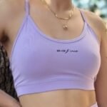Top de bretel Basic 1101'21 lila fuerte
