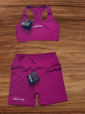 Conjunto 8 de top y short Mia cherry