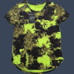 Remera Basic microperforada 9055'32 amarillo