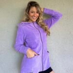 Campera estilo saquito 5022'42 lila