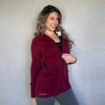 Campera estilo saquito 5022'32 bordo