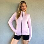 Campera Basic entallada 5042'3 rosa bebe