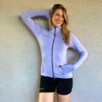 Campera Basic entallada 5042'3 lila