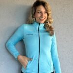 Campera Basic entallada 5042'3 celeste