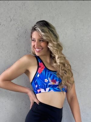 Top Luz con recortes 1103'2 azul