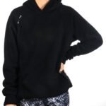 Buzo Basic con capucha micropolar 1051'42 negro