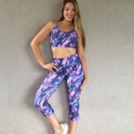 conjunto 6 violeta c/rosa