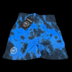 Short con frunce 081 azul