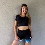 Short con calcita 1554'3 negro c/blanco