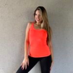 Musculosa con recortes 6031'3 naranja