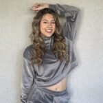 Buzo pupera con cierre 1054'5 de plush gris