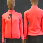 Campera Basic entallada 5042'42 coral fluor