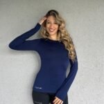 Remera manga larga 9056'32 marino