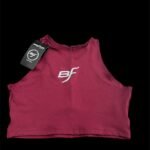 Crop top Big Fine 1110'21 bordo