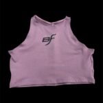 Crop top Big Fine 1110'21 berenjena