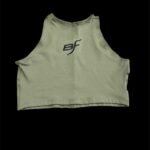 Crop top Big Fine 1110'21 oliva