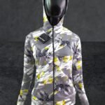 Campera con capucha 5019'24 amarillo