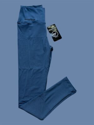 Calza larga Basic cintura alta 7000'21 azulino