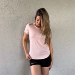 Remera Basic 9055'3 rosa viejo