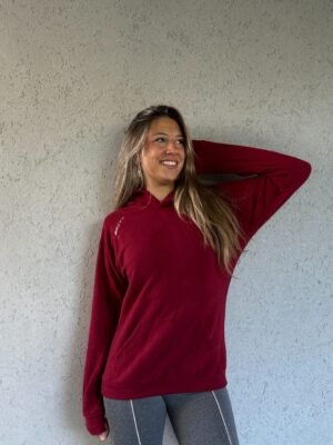 Buzo Basic con capucha micropolar 1051'42 bordo