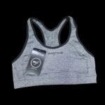 Top Luz con recortes 1103'6 gris c/negro