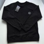 Buzo clasico liso 1058'42 negro