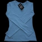 Remera manga larga 9056'32 celeste