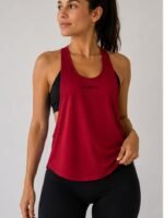 Sudadera Basic  6053'3 rojo
